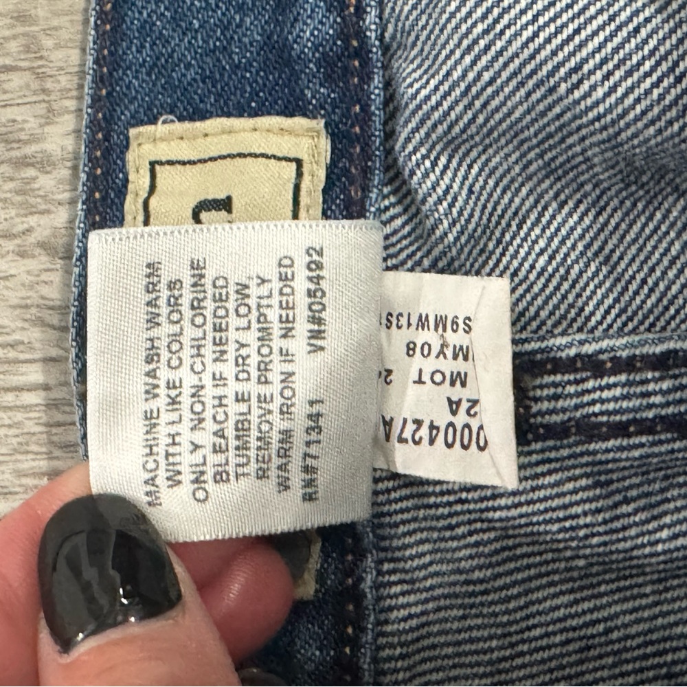 L.L. Bean Relaxed Fit Blue Jeans size 16 - Picture 5 of 9